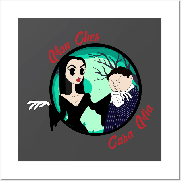 Cara mia & Mon cher Wall Art by Teesbyhugo